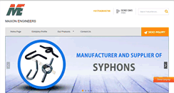Desktop Screenshot of maxonengineers.co.in